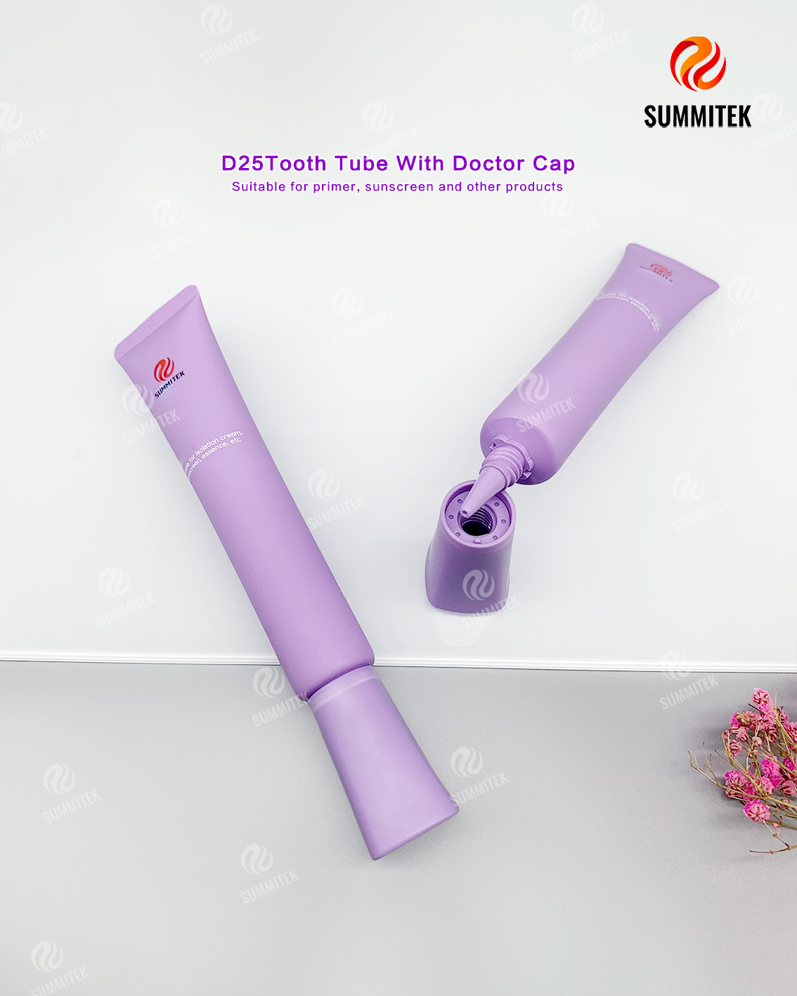 닥터 캡 튜브 | 정밀 노즐 코스메틱 스퀴즈 튜브
