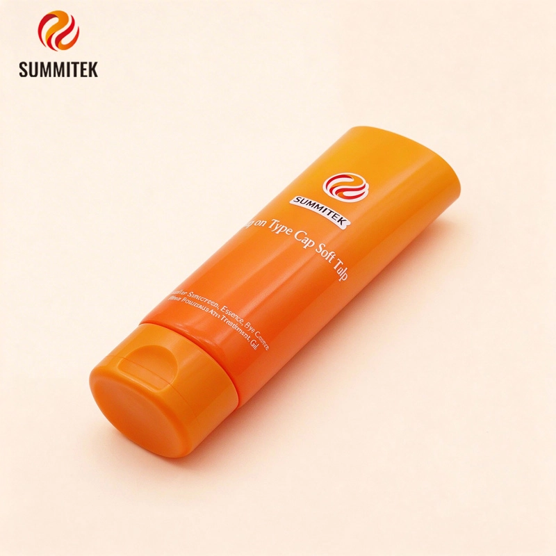 D35 스냅온 플립 캡 튜브 | 자외선 차단제 및 스킨케어 포장